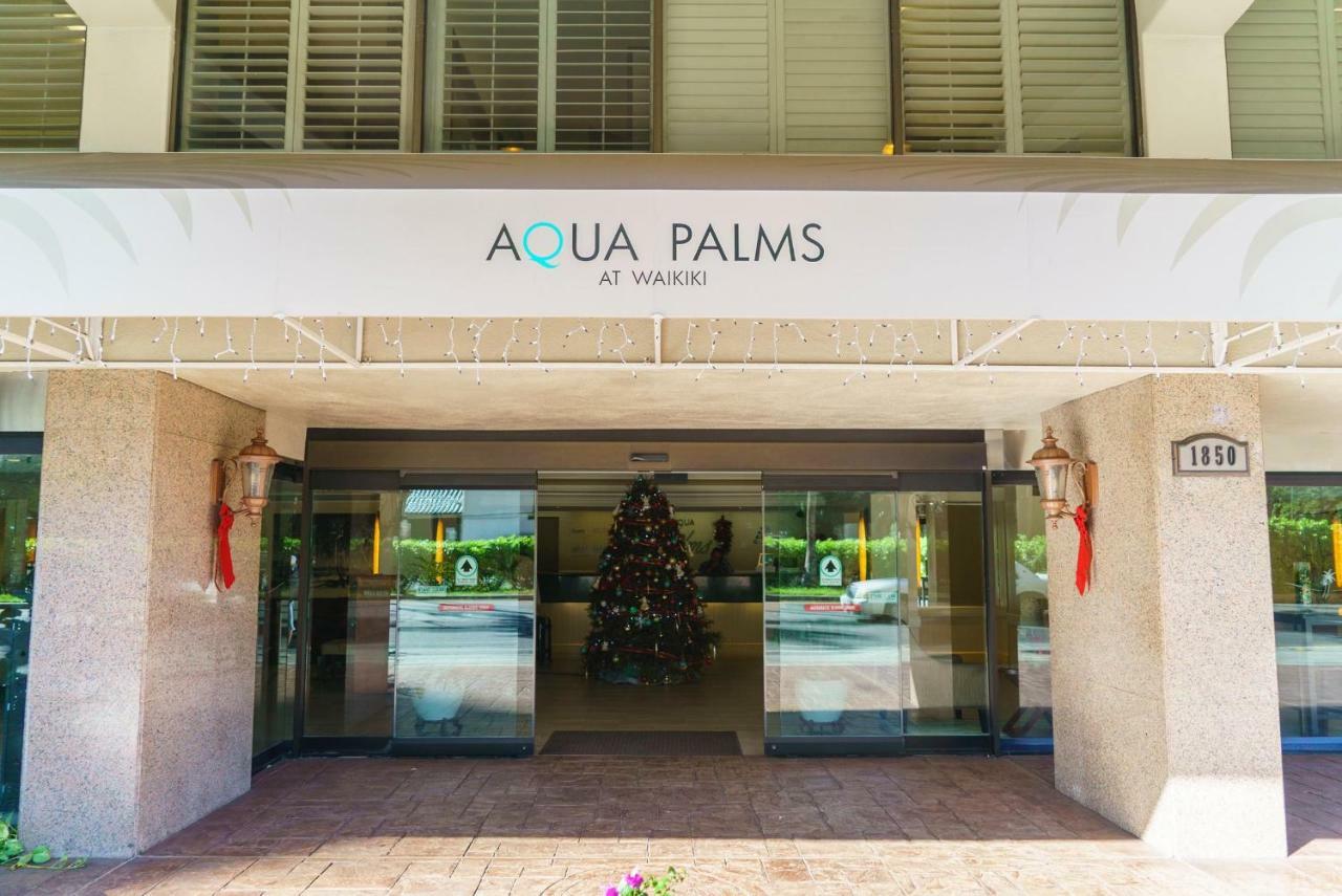 Aparthotel Aqua Palms Waikiki Honolulu Exterior foto
